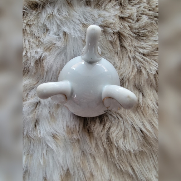 Made in Japan Kitchen Vintage Inarco Porcelain Floral Cracked Egg